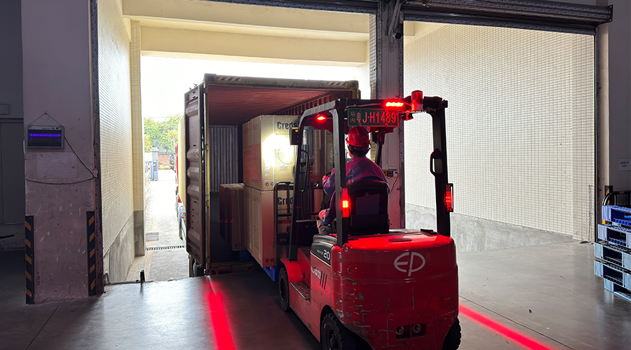 衣物烘干機(jī)出貨英國(guó)，開(kāi)啟合作新篇