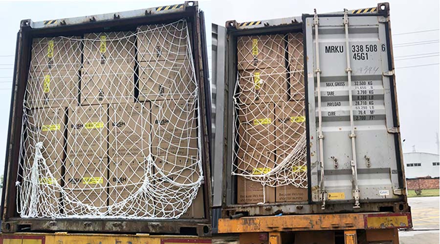 4月首發(fā)！英國(guó)客戶(hù)Argos滾筒衣服烘干機(jī)完成裝柜發(fā)貨