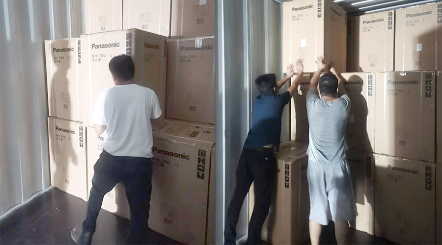 出貨速度！金環(huán)電器順利完成松下客戶的衣物烘干機出貨